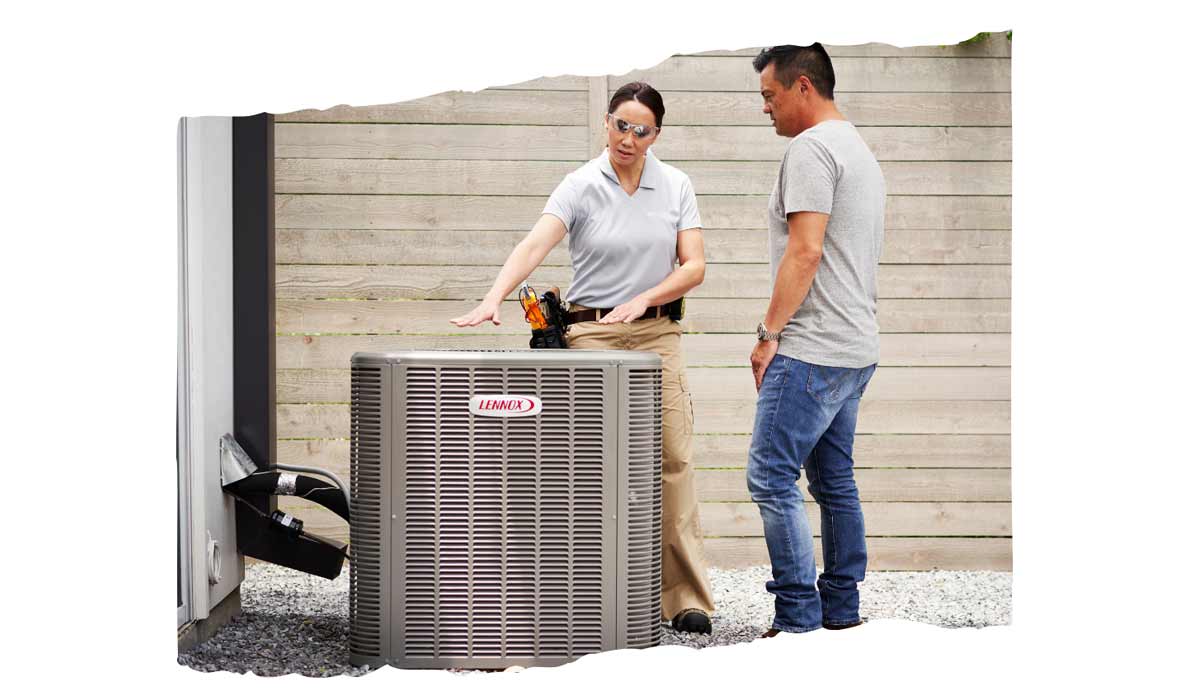 installation, réparation et entretien de thermopompe Lennox